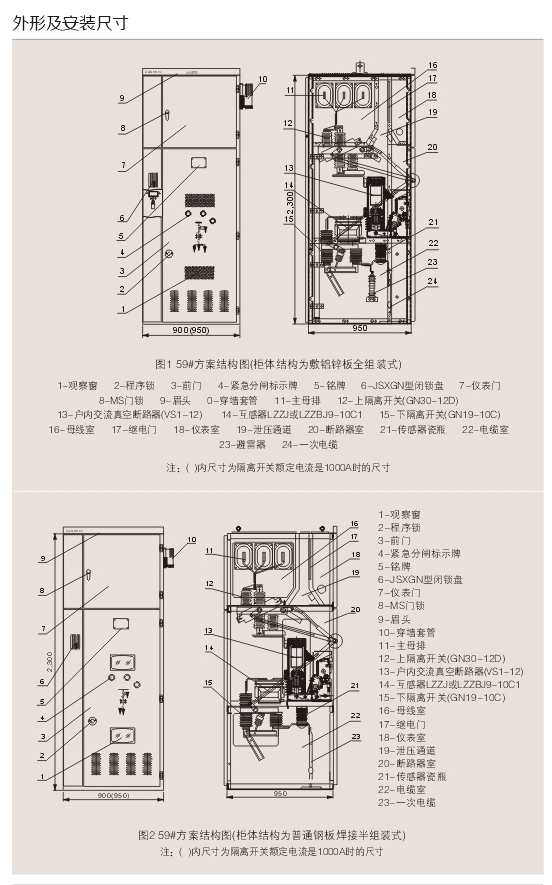 1595559309793850.jpg 00030XGN66-12型鎧裝(zhuāng)固定式交流金屬封閉開關設備D.jpg